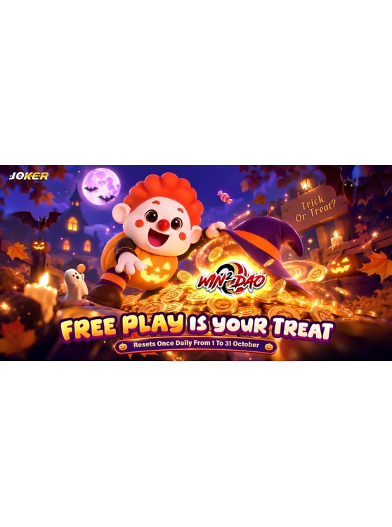 Joker - Win²Dao™ Halloween FREE PLAY Campaign
